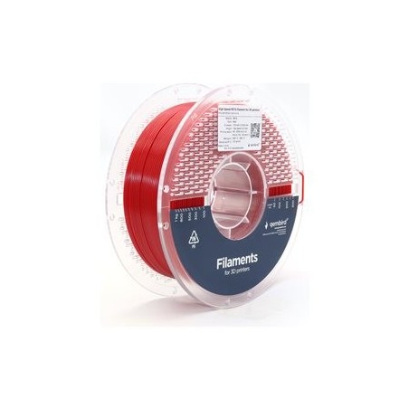 GEMBIRD Filament PETG High Speed czerwony 1 75 mm 1 kg GEMBIRD Filament PETG High Speed czerwony 1 75 mm 1 kg