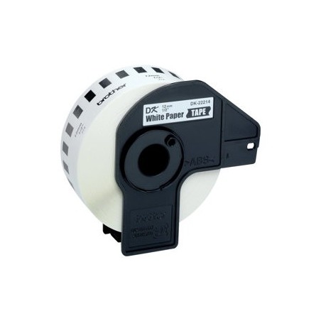 BROTHER DK22214 Brother szalagcimke 12mm, feher BROTHER DK22214 Brother szalagcimke 12mm, feher