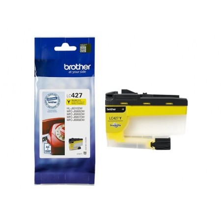 BROTHER Yellow Ink Cartridge - 1500 Pages BROTHER Yellow Ink Cartridge - 1500 Pages