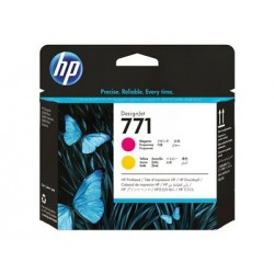 HP 771 original printhead magenta and yellow