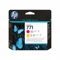 HP 771 original printhead magenta and yellow