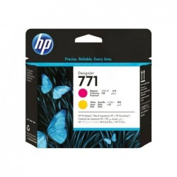 HP 771 original printhead magenta and yellow