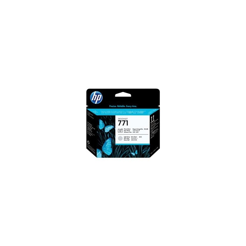 HP 771 original printhead black and light grey standard capacity 1-pack HP 771 original printhead black and light grey standard capacity 1-pack