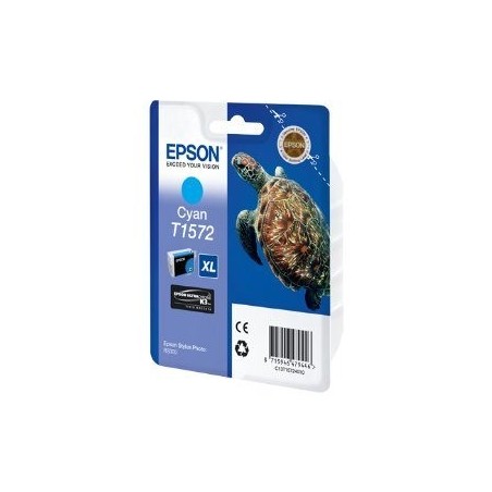 EPSON C13T15724010 Tusz Epson T1572 cyan 25,9 ml R3000 EPSON C13T15724010 Tusz Epson T1572 cyan 25,9 ml R3000