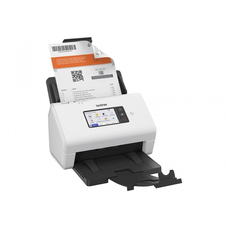 BROTHER ADS-4900W Document scanner Dual CIS Duplex A4 600x600dpi 60ppm mono/60ppm colour ADF 9000scans/d USB 3.0 LAN Wi-Fin BROTHER ADS-4900W Document scanner Dual CIS Duplex A4 600x600dpi 60ppm mono/60ppm colour ADF 9000scans/d USB 3.0 LAN Wi-Fin