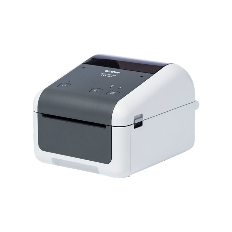 BROTHER TD-4210D Label printer direct thermal Roll 118mm 203dpi 127mm/sec USB 2.0 serial grey white