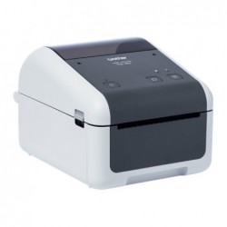 BROTHER TD-4210D Label printer direct thermal Roll 118mm 203dpi 127mm/sec USB 2.0 serial grey white BROTHER TD-4210D Label printer direct thermal Roll 118mm 203dpi 127mm/sec USB 2.0 serial grey white