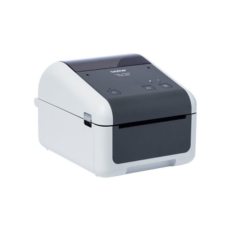 BROTHER TD-4210D Label printer direct thermal Roll 118mm 203dpi 127mm/sec USB 2.0 serial grey white