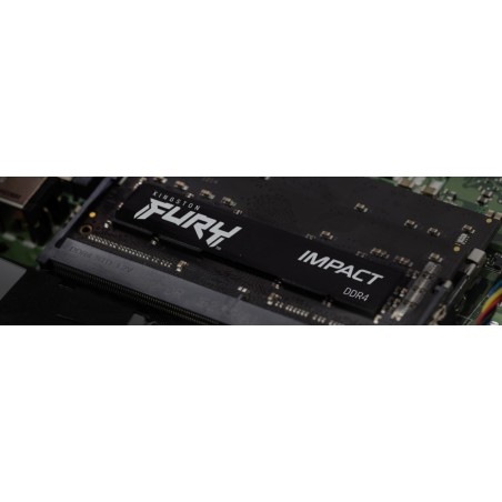 Pamięć DDR4 FURY Impact SODIMM 16GB(2*8GB)/3200 CL20 Pamięć DDR4 FURY Impact SODIMM 16GB(2*8GB)/3200 CL20