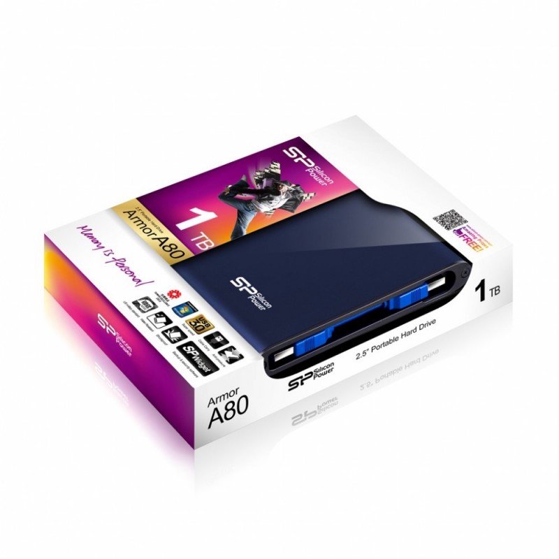 ARMOR A80 1TB USB3.0 PANCERNY / wibro/pyło/wstrząso i wodoodporny ARMOR A80 1TB USB3.0 PANCERNY / wibro/pyło/wstrząso i wodoodporny