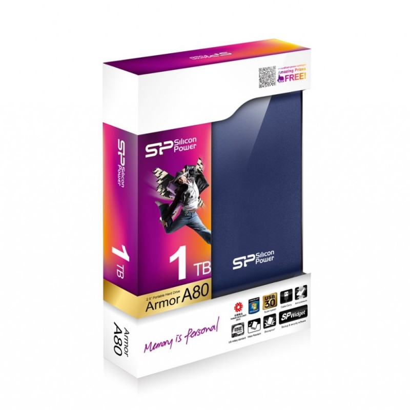 ARMOR A80 1TB USB3.0 PANCERNY / wibro/pyło/wstrząso i wodoodporny ARMOR A80 1TB USB3.0 PANCERNY / wibro/pyło/wstrząso i wodoodporny