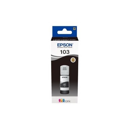 EPSON C13T00S14A Tusz Epson 103 Black 65 ml L3150/L31111/L3110 EPSON C13T00S14A Tusz Epson 103 Black 65 ml L3150/L31111/L3110