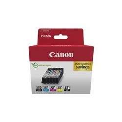 CANON PGI-580/CLI-581 Ink Cartridge BK/CMYK Sec CANON PGI-580/CLI-581 Ink Cartridge BK/CMYK Sec
