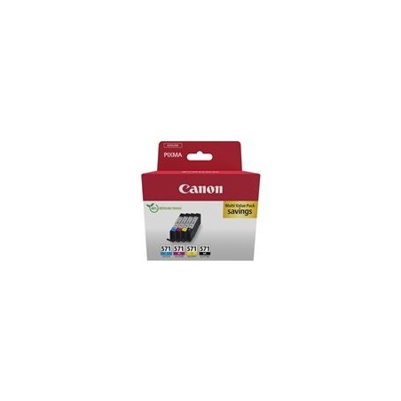 CANON CLI-571 Ink Cartridge C/M/Y/BK MULTI BL SEC CANON CLI-571 Ink Cartridge C/M/Y/BK MULTI BL SEC