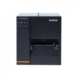 BROTHER TJ-4005DN Label printer direct thermal Roll 12cm 203dpi 152mm/sec USB 2.0 LAN serial USB 2.0 host