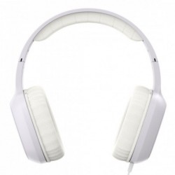 Słuchawki nauszne Fun C z mikrofonem białe 