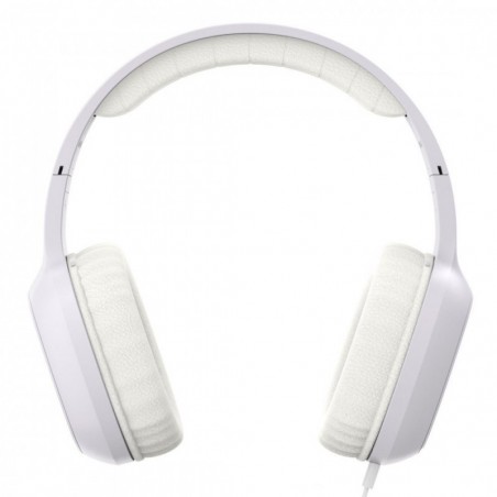 Słuchawki nauszne Fun C z mikrofonem białe 