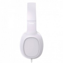 Słuchawki nauszne Fun C z mikrofonem białe 