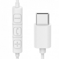 Słuchawki nauszne Fun C z mikrofonem białe 