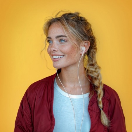 Słuchawki douszne Glow z mikrofonem lightning