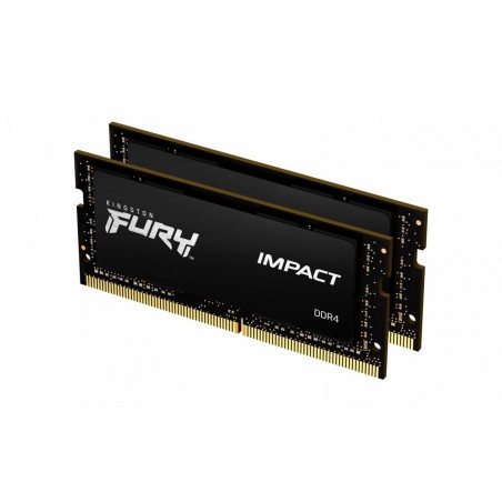 Pamięć DDR4 FURY Impact SODIMM 64GB(2*32GB)/3200 CL20 Pamięć DDR4 FURY Impact SODIMM 64GB(2*32GB)/3200 CL20