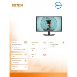 Monitor SE2722H 27 cali LED VA 1920x1080/HDMI/VGA/3Y Monitor SE2722H 27 cali LED VA 1920x1080/HDMI/VGA/3Y