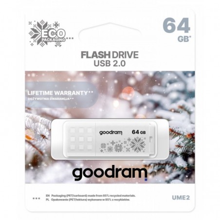 Pendrive UME2 64GB USB 2.0 Winter Pendrive UME2 64GB USB 2.0 Winter