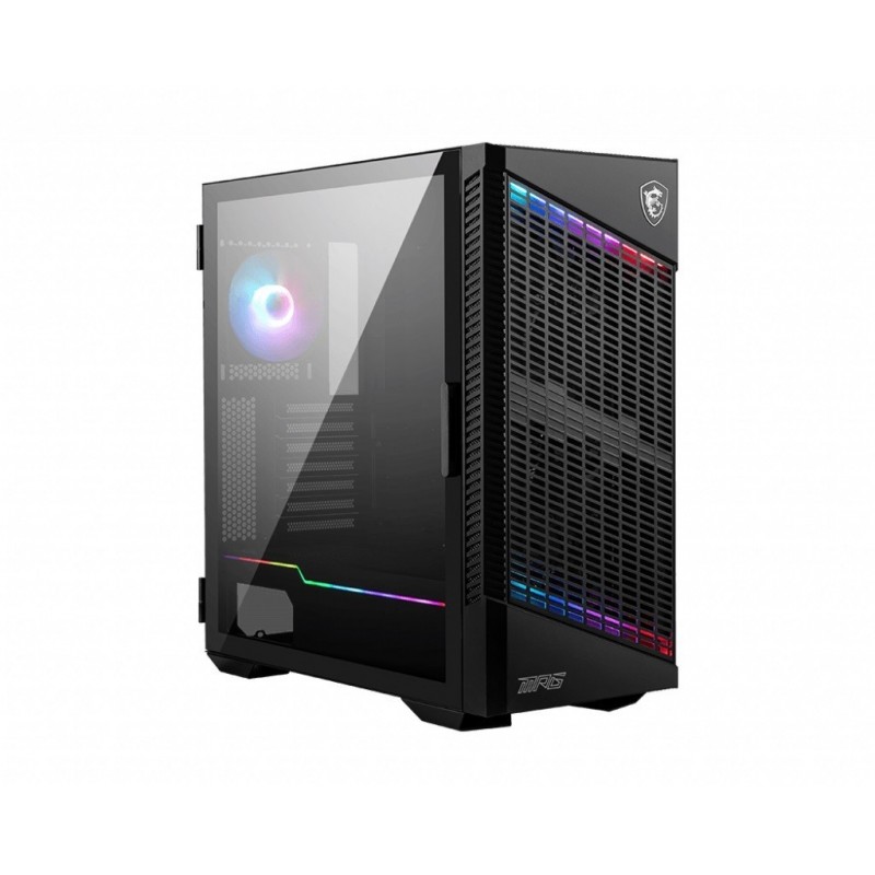 Obudowa MPG VELOX 100P AIRFLOW TEMPERED GLASS 2USB 3.1 