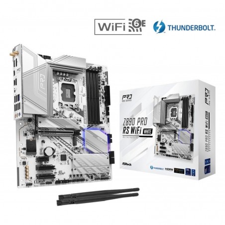 Płyta główna Z890 PRO RS WIFI WHITE ATX Płyta główna Z890 PRO RS WIFI WHITE ATX