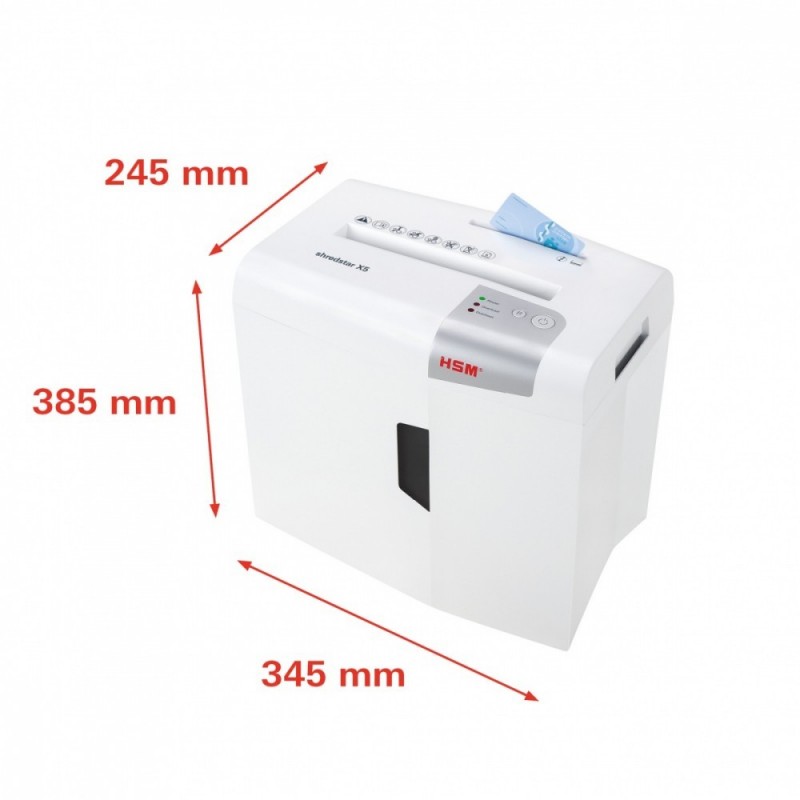 Niszczarka shredstar X5 ścinki 4x30mm P-4,CD Niszczarka shredstar X5 ścinki 4x30mm P-4,CD