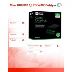 Xbox HUB 8TB 3,5 STKW8000400