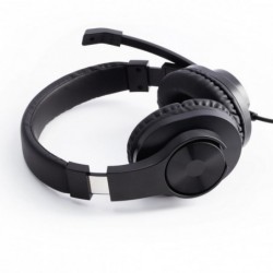 Słuchawki komputerowe HS-P350 black Słuchawki komputerowe HS-P350 black