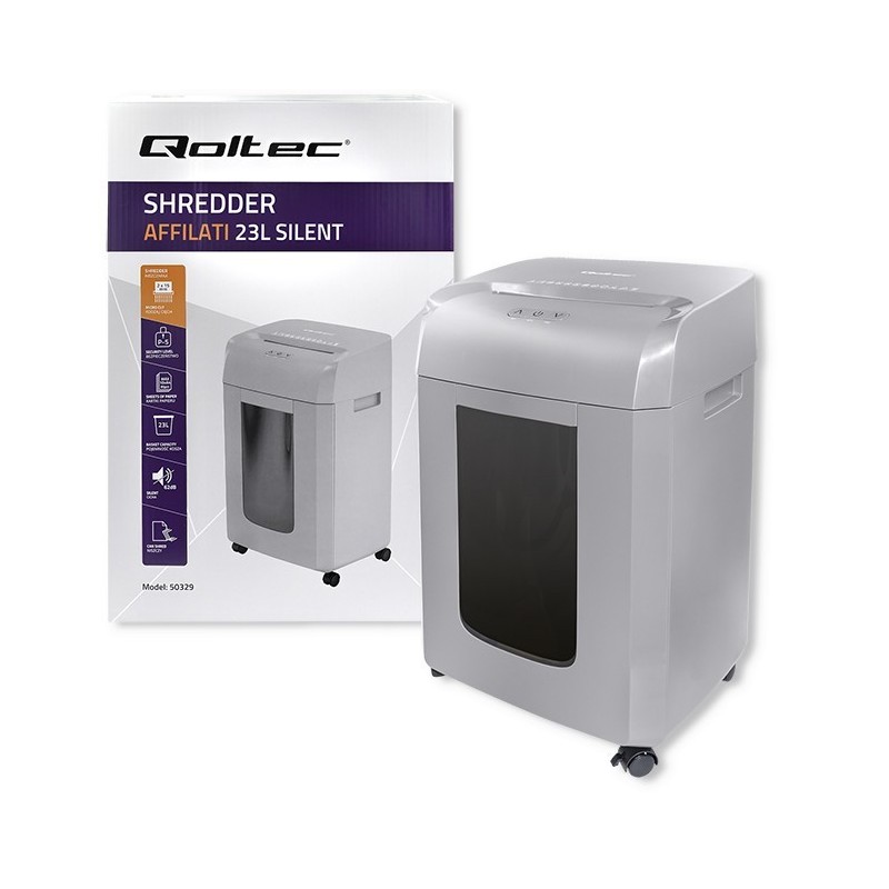 Niszczarka AFFILATI 23L Silent | Micro cut 
