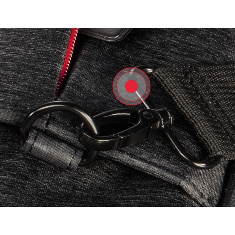 Torba do laptopa Manchester 13,3 cala Czarna  Torba do laptopa Manchester 13,3 cala Czarna