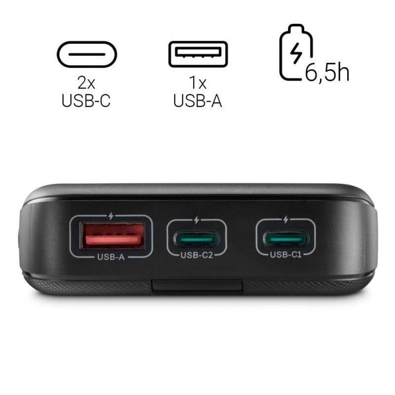 Power pack PD 10000 mAh Antracyt  Power pack PD 10000 mAh Antracyt