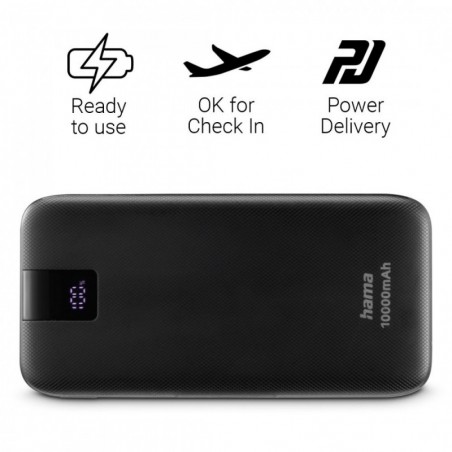 Power pack PD 10000 mAh Antracyt Power pack PD 10000 mAh Antracyt