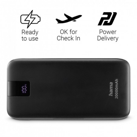 Power pack PD 20000 mAh Antracyt Power pack PD 20000 mAh Antracyt