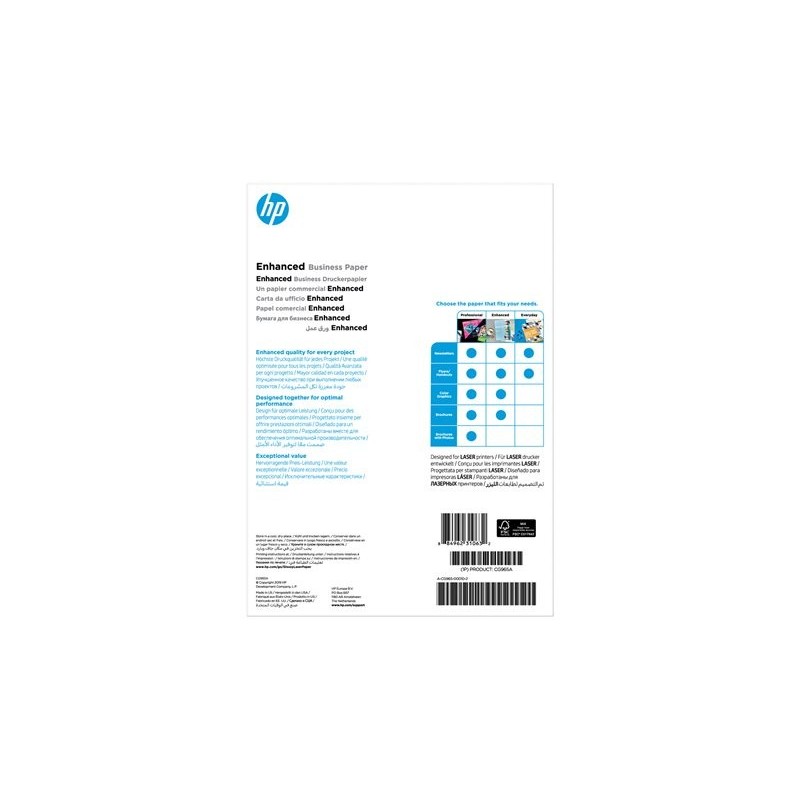 HP 150 Professional glossy paper laser 150g/m2 A4 150 sheets 1-pack HP 150 Professional glossy paper laser 150g/m2 A4 150 sheets 1-pack