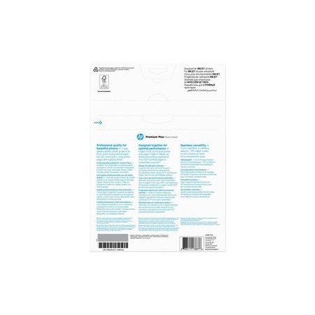 HP CR672A Premium Plus Glossy Photo Paper white 300g/m2 A4 20 sheets 1-pack HP CR672A Premium Plus Glossy Photo Paper white 300g/m2 A4 20 sheets 1-pack