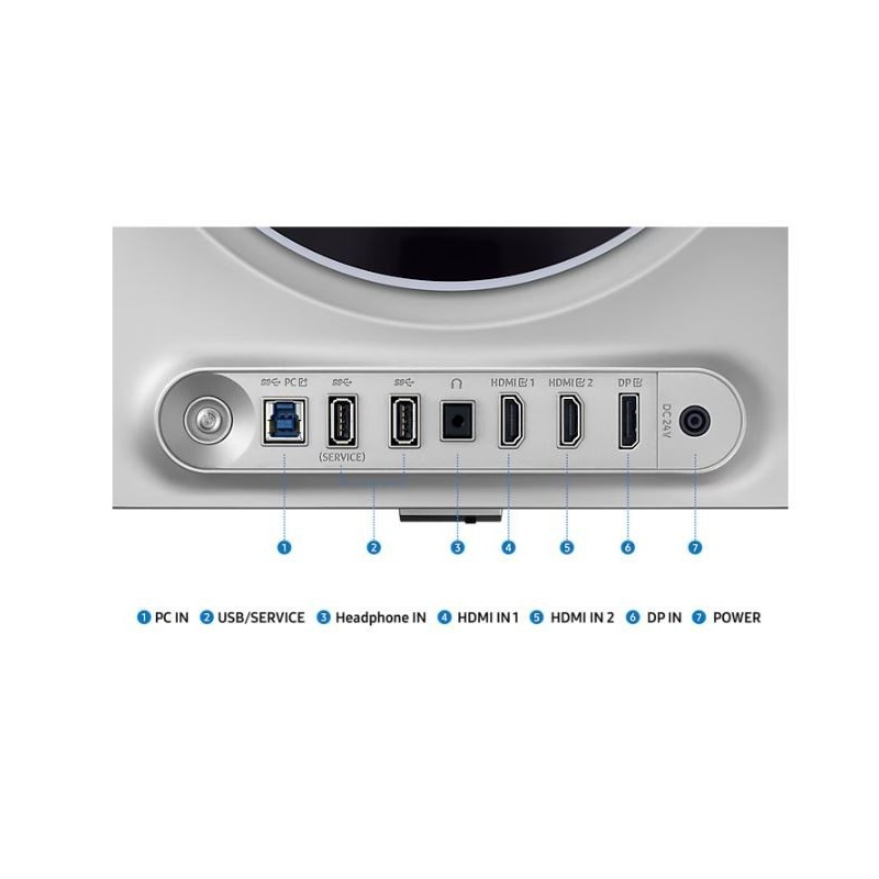 Monitor gamingowy Odyssey G6 27 cali LS27DG600SUXEN Monitor gamingowy Odyssey G6 27 cali LS27DG600SUXEN