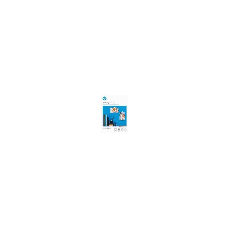 HP Everyday Glossy photo paper white 200g/m2 100x150mm 100 sheets 1-pack HP Everyday Glossy photo paper white 200g/m2 100x150mm 100 sheets 1-pack