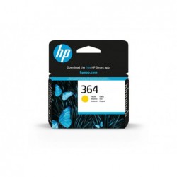 HP 364 original Ink cartridge CB320EE BA3 yellow standard capacity 3ml 300 pages 1-pack with Vivera Ink cartridge
