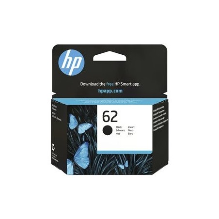 HP 62 Ink Cartridge Black standard capacity 1-pack
