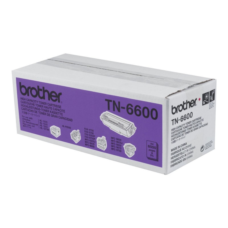 BROTHER TN6600 Toner Brother TN6600 black 6000 str HL1030/1230/1430/HLP2500/MFC9870