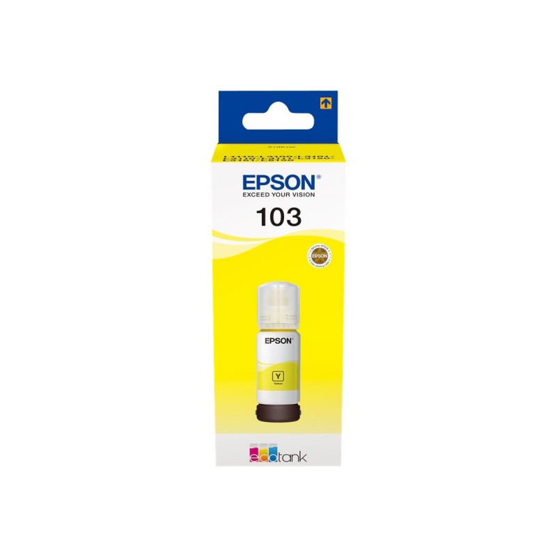 EPSON C13T00S44A Tusz Epson 103 Yellow 65 ml L3150/L31111/L3110
