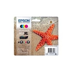 EPSON C13T03A64010 Multipack Epson C13T03A64010 4-colours 603XL 8,9 ml + 3 x 4,0 ml