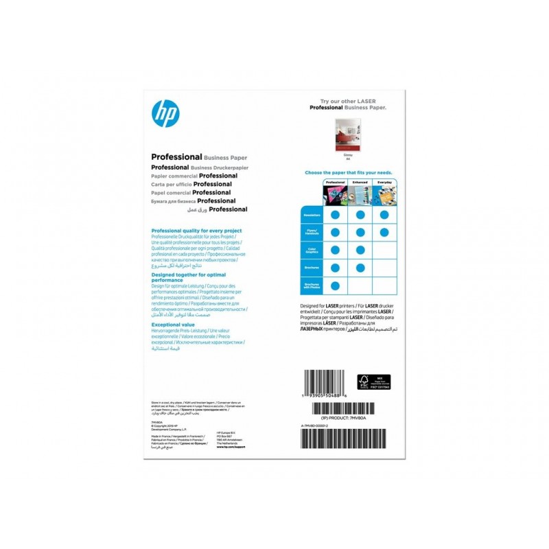 HP Prof Matte LJ A4 200g 150sh FSC Pape HP Prof Matte LJ A4 200g 150sh FSC Pape