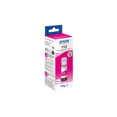 EPSON 112 EcoTank Pigment Magenta ink bottle