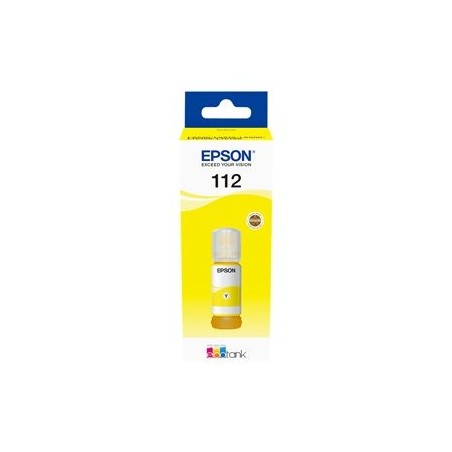 EPSON 112 EcoTank Pigment Yellow ink bottle