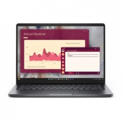 Laptop Dell Pro 14 PC14250 W11P C7 150U/16GB/512GB/FgrPr/FHD IR Cam&Mic/WLAN+BT|14.0 FHD+|BcklKb/3C/65W/3YPS Magnetite color, te